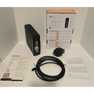 ARRIS SBG10 SURFboard  AC1600 Dual-Band Cable Modem  Router - Black - Preowned